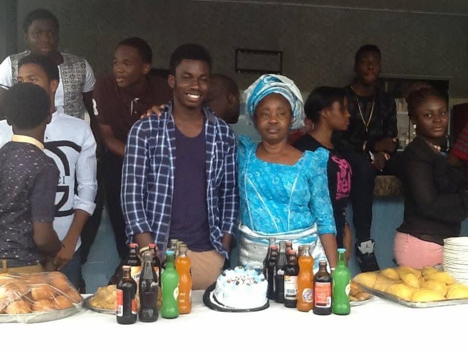 Oludayo Olorundara at a celebration